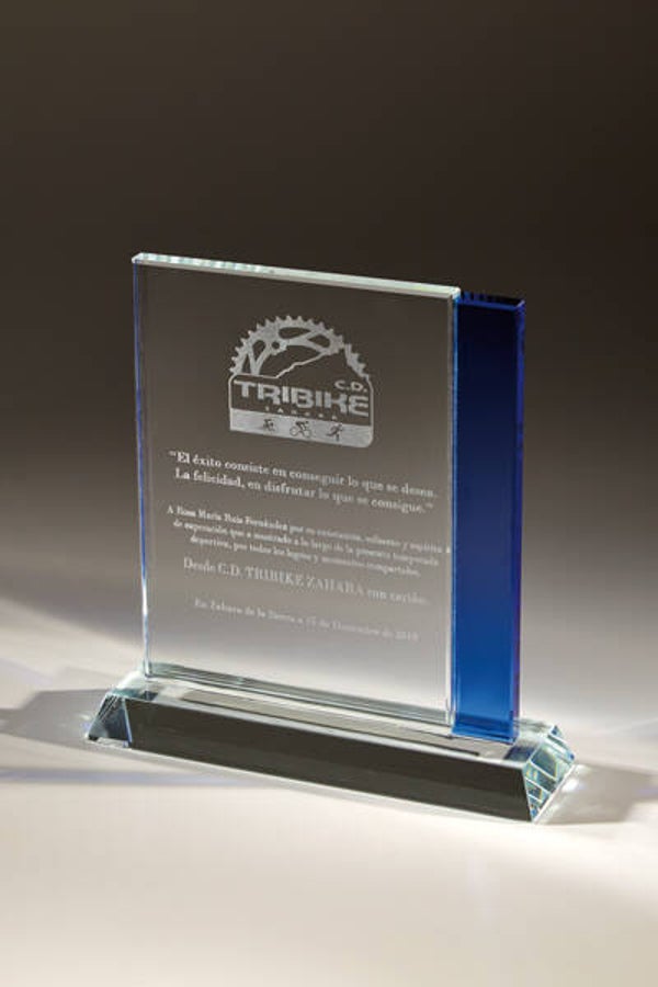 Trofeo de cristal 155-2433