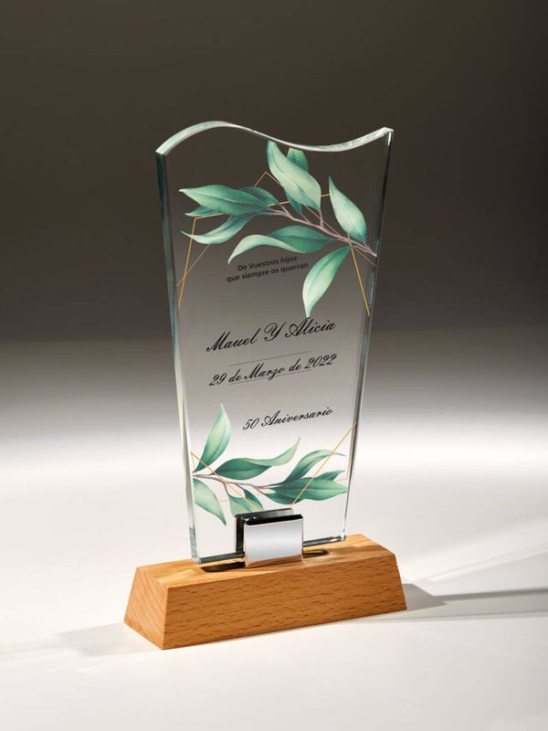 Trofeo de cristal 156-2502
