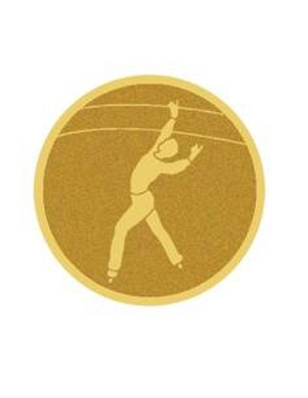 Disco aluminio patinaje fem