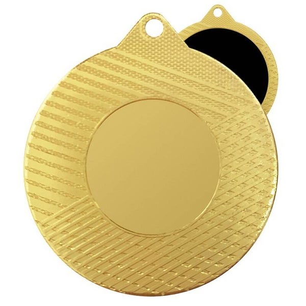 MEDALLA Ø50MM 55-018 IRON C/REV NEGRO