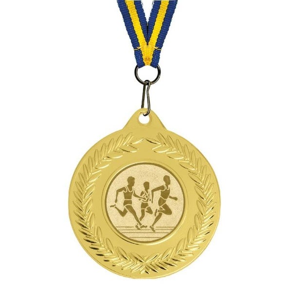 Medalla 5 cm + cinta + centro 2.5 cm (55-929)