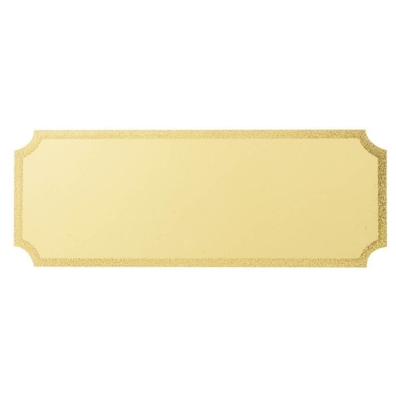 PLAQUITA DORADA TROFEO CON GRABACIÓN 56-994