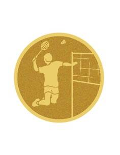 Disco aluminio badminton