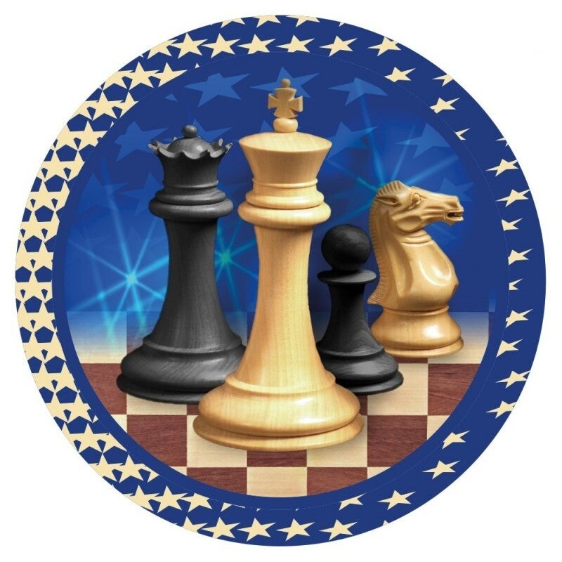 Centro Ø40mm color ajedrez muestra