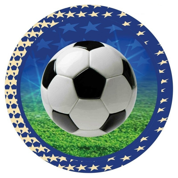 Centro Ø40mm color fútbol muestra