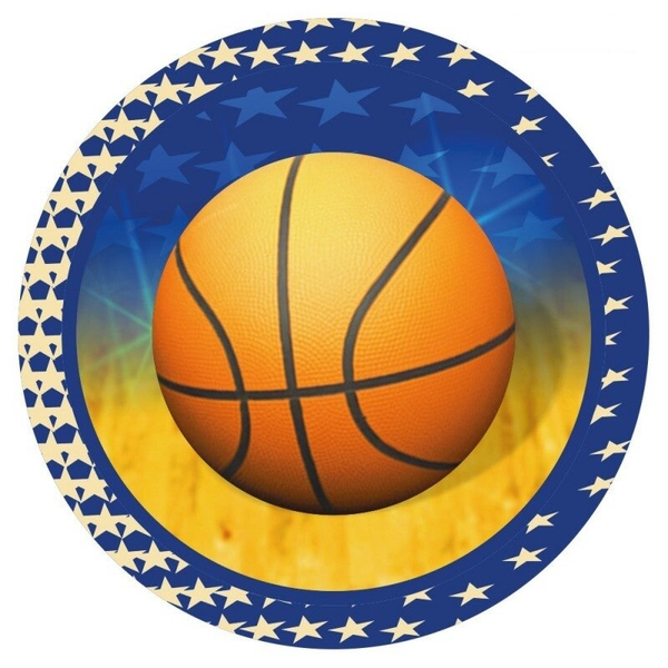 Centro Ø40mm color baloncesto muestra