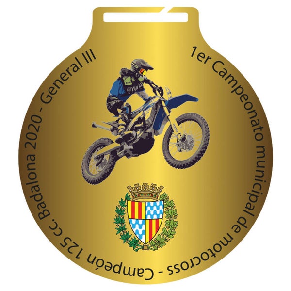 Medalla de hierro Ø7 cm SC2003