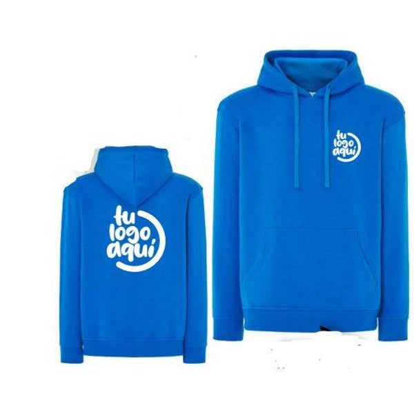 Sudadera con capucha 1 o 2 estampados