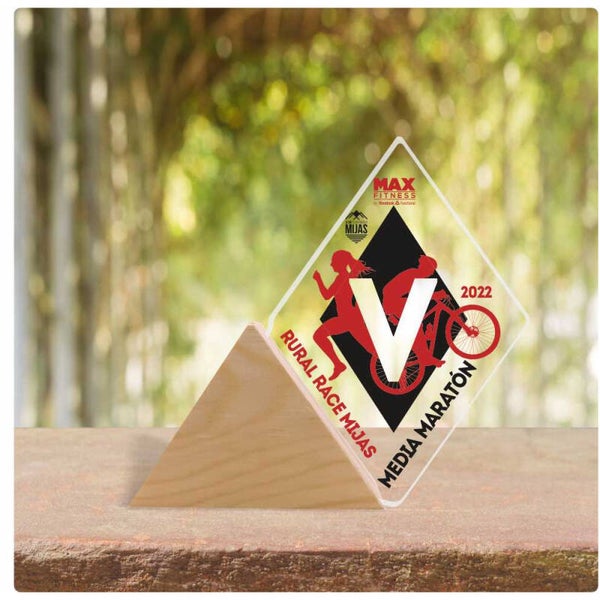 TROFEO ROMBO PERSONALIZABLE 0195