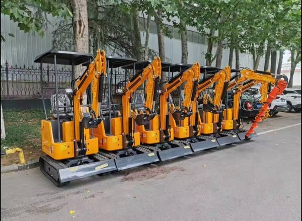 2026 Minibagger Modell RLD-12 Diesel Euro5, CE zertifiziert
