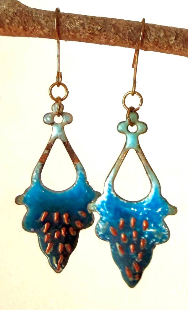 Plume turquoise