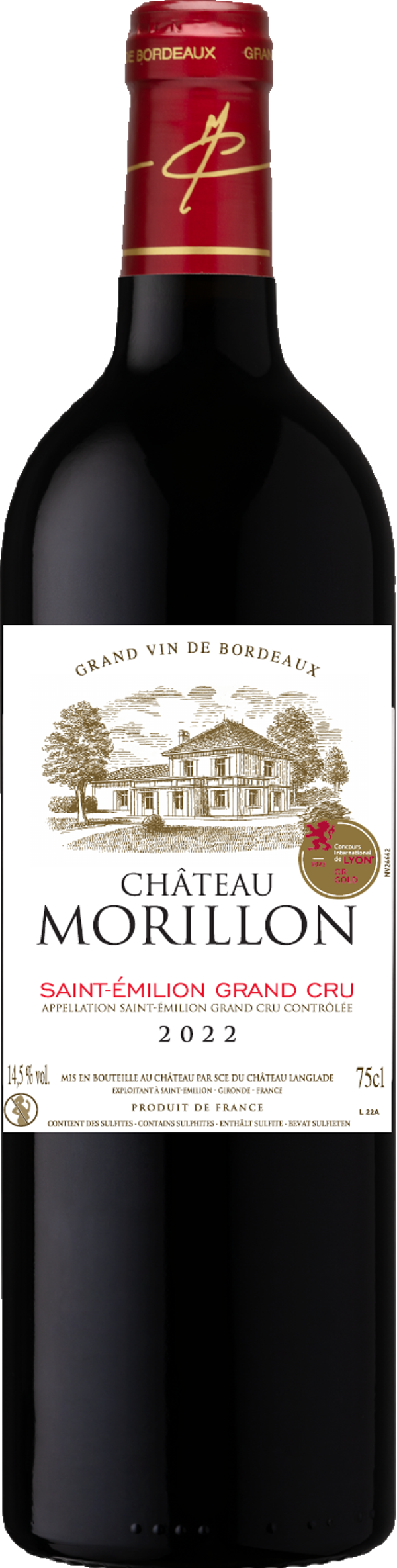 Château Morillon Saint-Émilion Grand Cru 2022