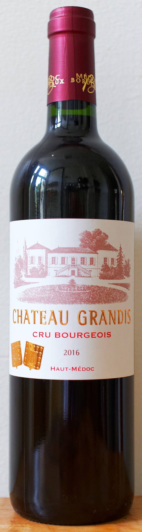 Château Grandis Haut-Médoc Cru Bourgeois 2016 MAGNUM
