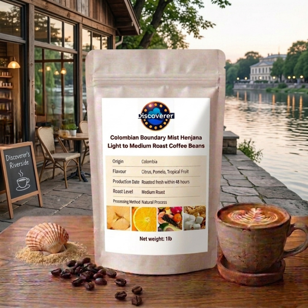 Colombian Boundary Mist Henjana Light to Medium Roast Coffee Beans