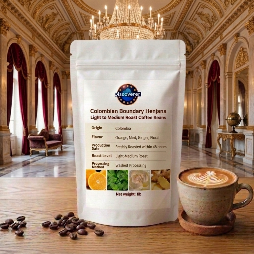 Colombian Boundary Henjana Light to Medium Roast Coffee Beans