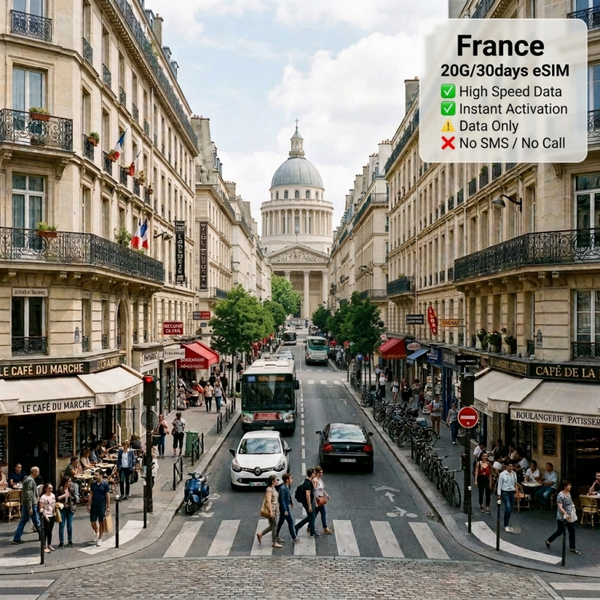 France 20G/30days eSIM