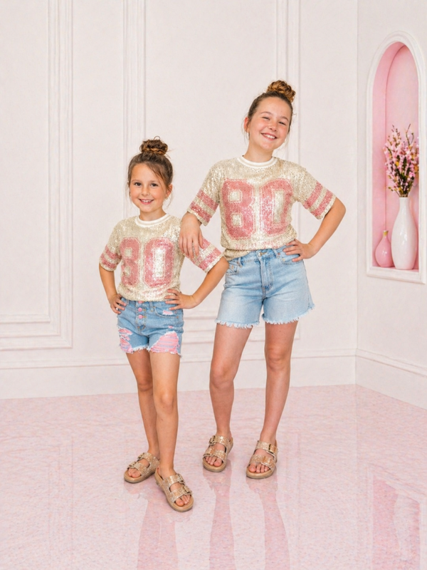 Glitter T-shirt NY