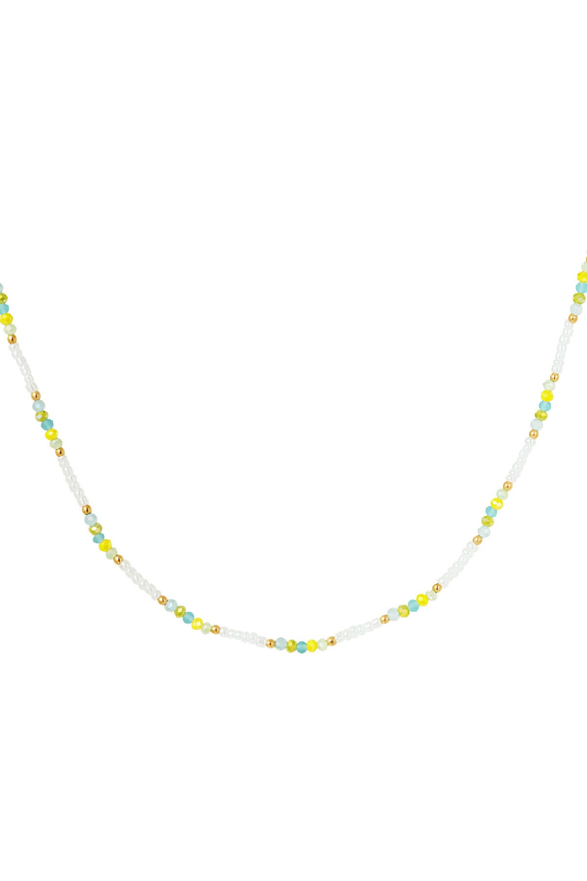 Ketting Éclat Arc-en-Ciel  - Wit/Multi