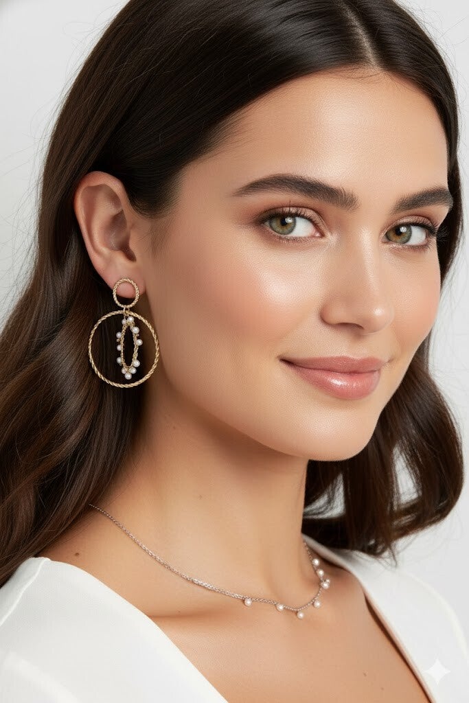 Oorbellen Cœur tendre - Goud