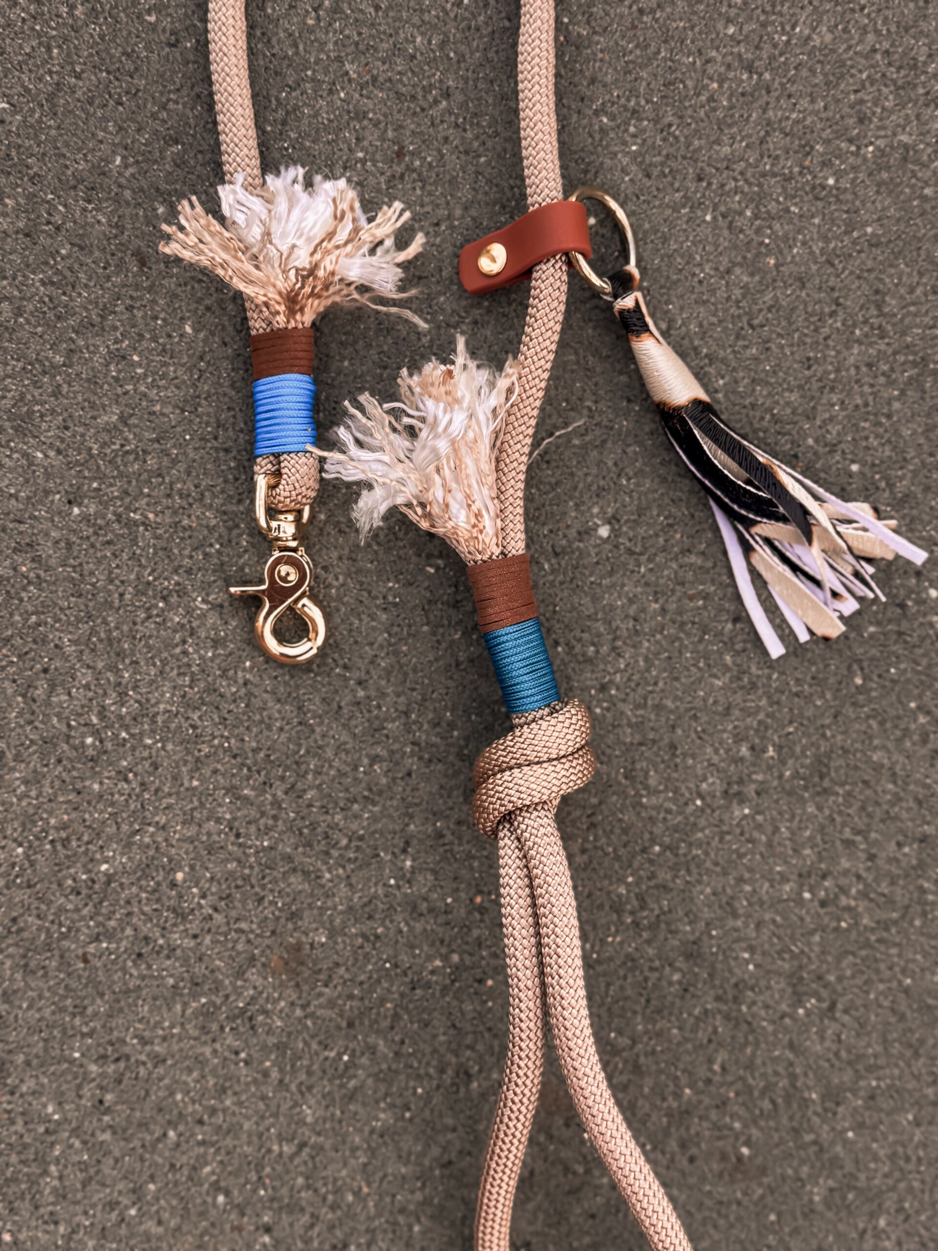 Cowboy bleu leash