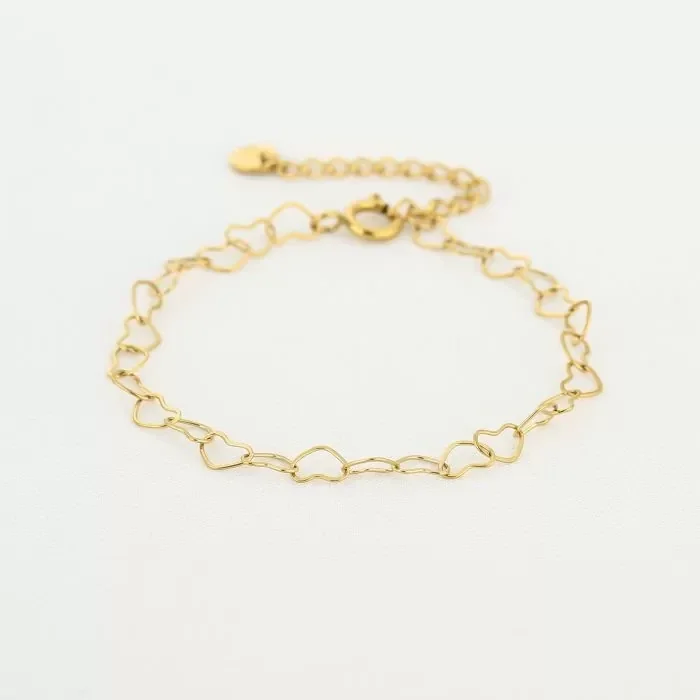 Armband infinity goud