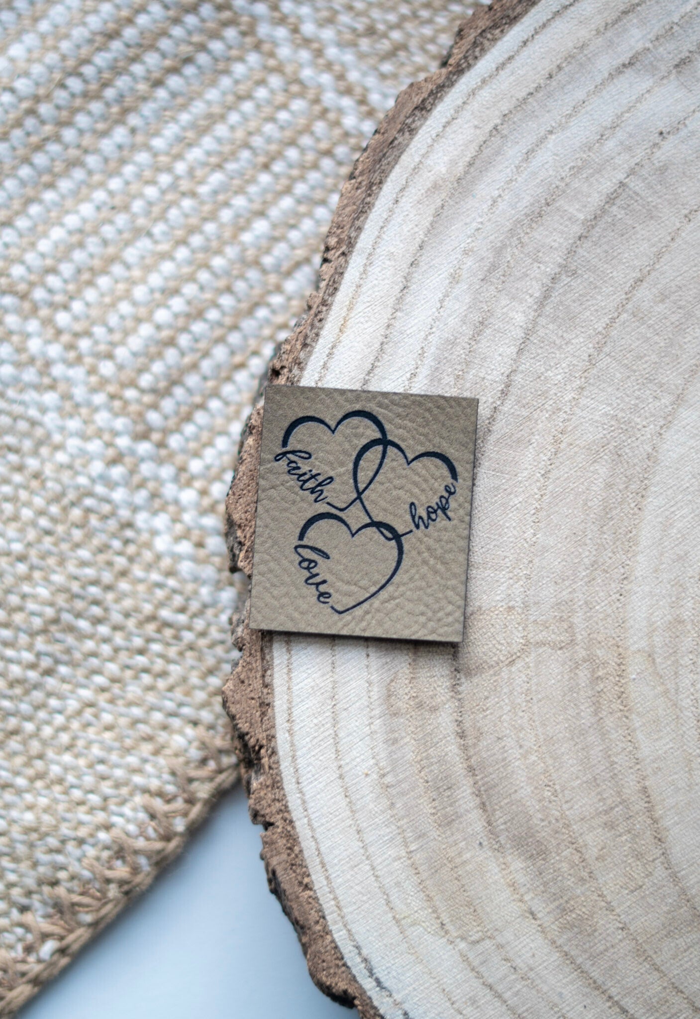 Love, Faith, Hope Label