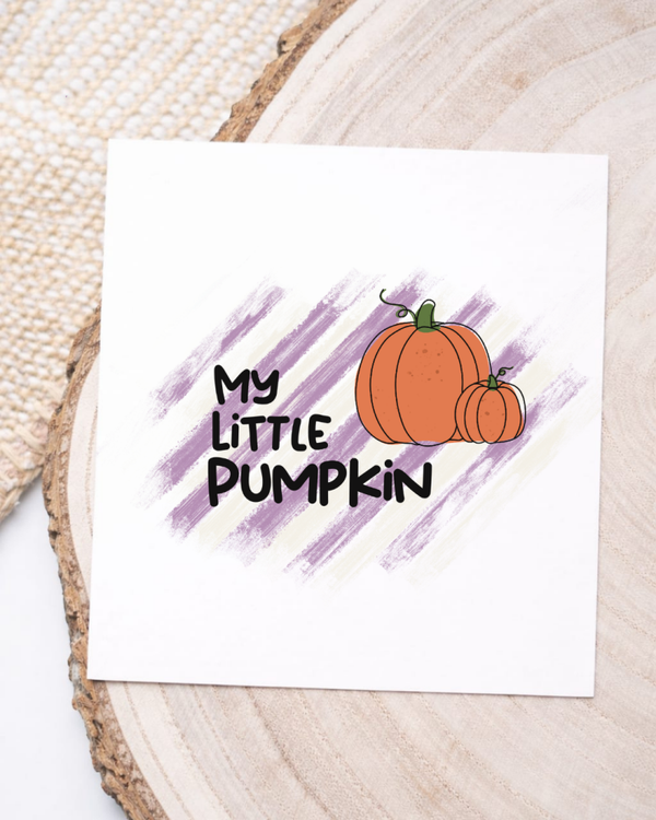 My little Pumpkin lila