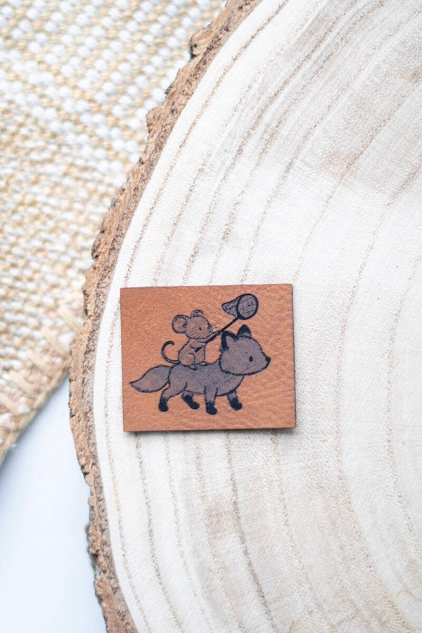 Fuchs und Maus Label