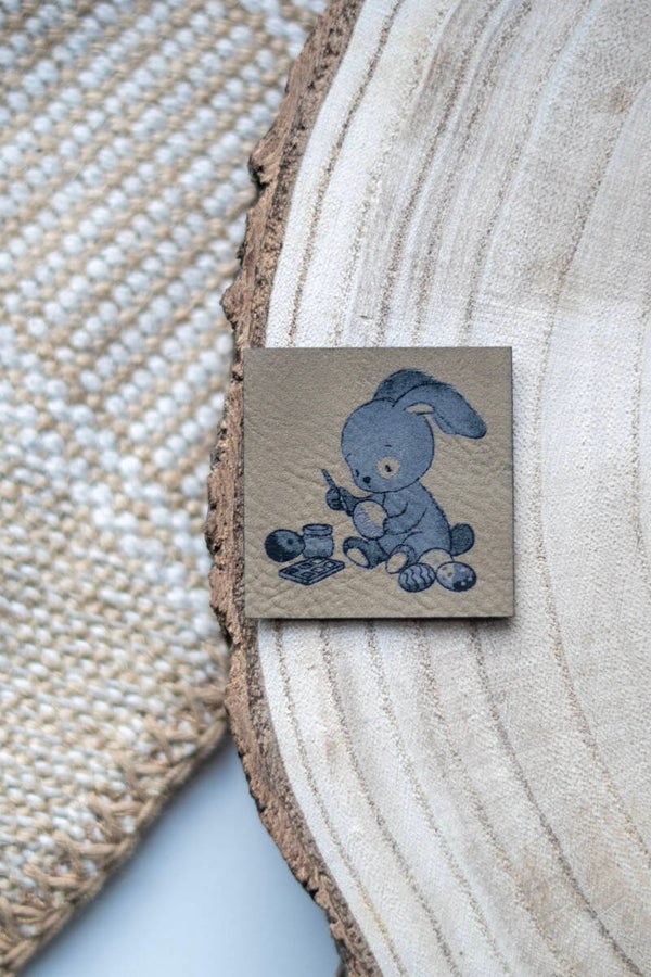 Ostereier bemalen Label