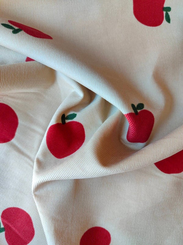 Feincord Apfel