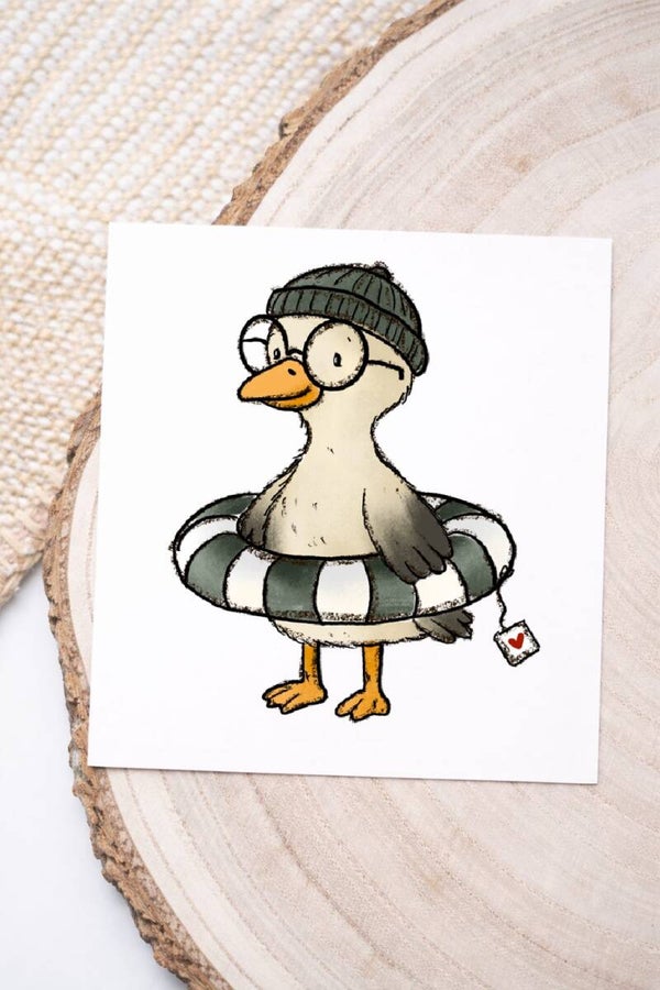 Manni mit Schwimmring