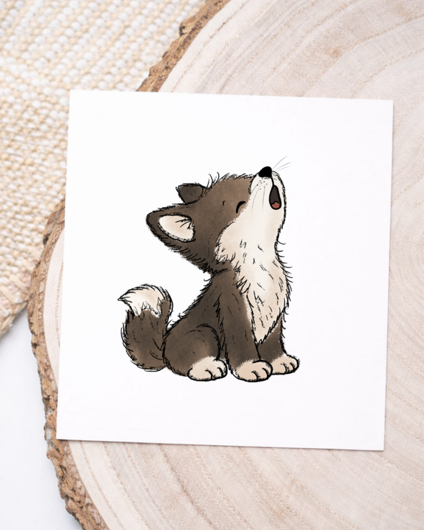 jaulender Wolf