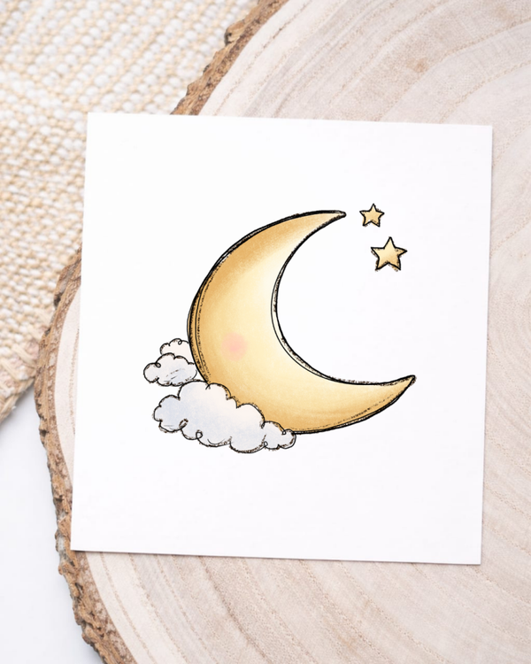 Mond am Himmel