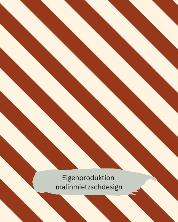 VB Streifen Rot Creme