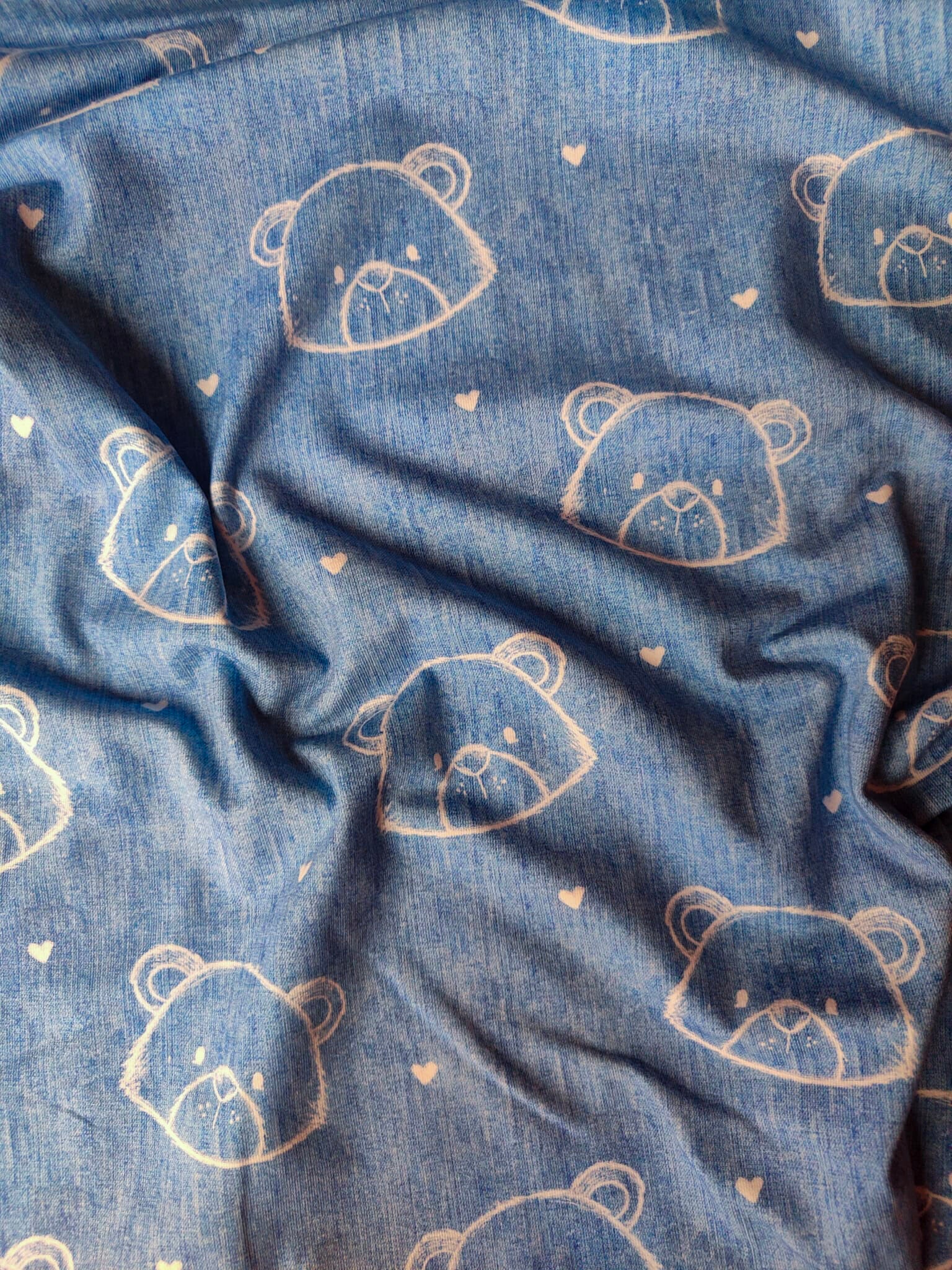 Jersey Denim Bären