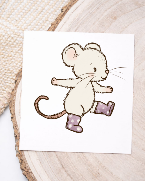 Mäuschen mit Gummisteifel