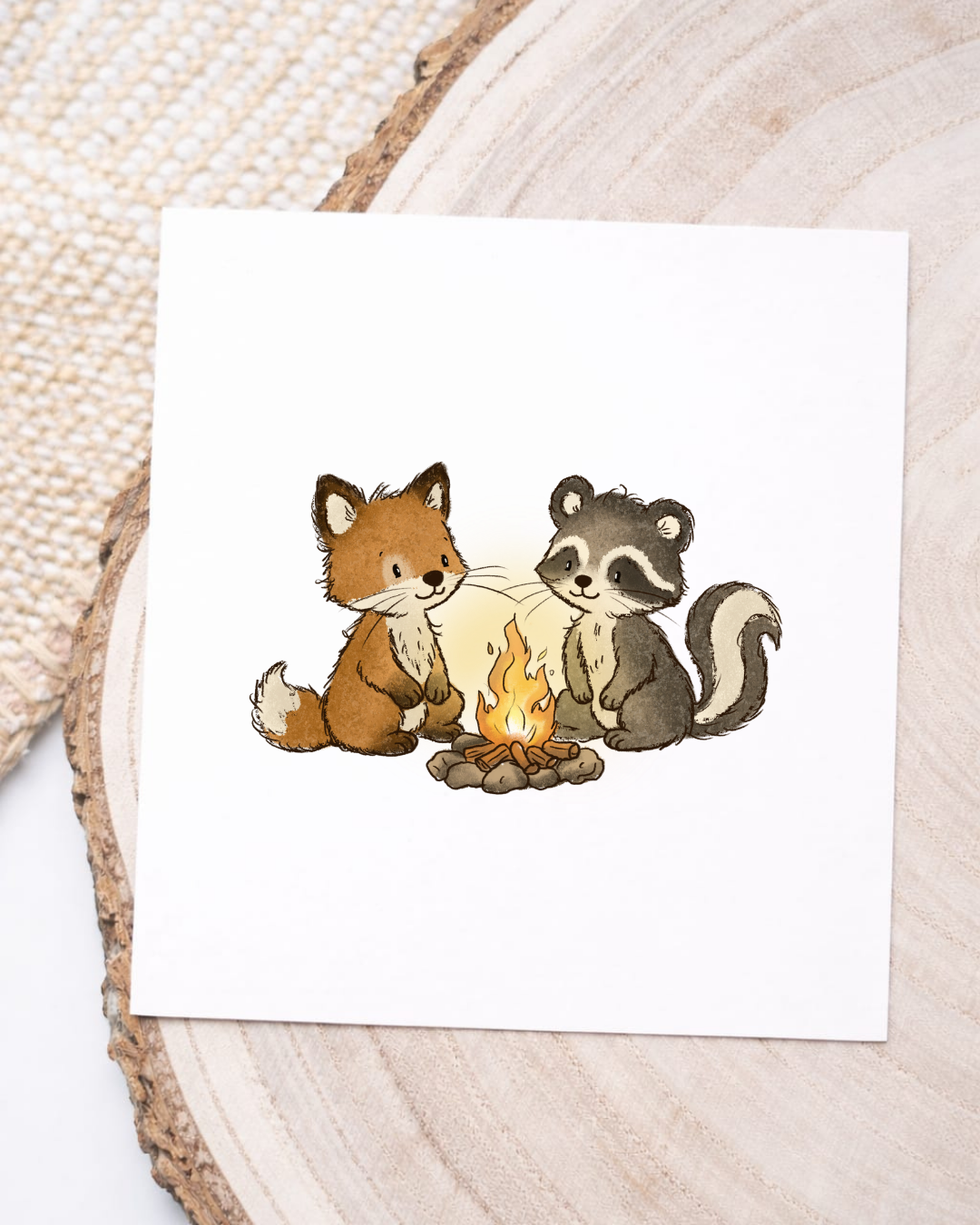 Am Lagerfeuer