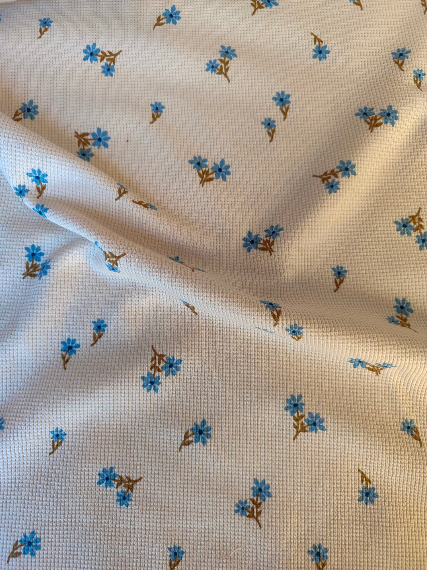 Wafflejersey Blumen
