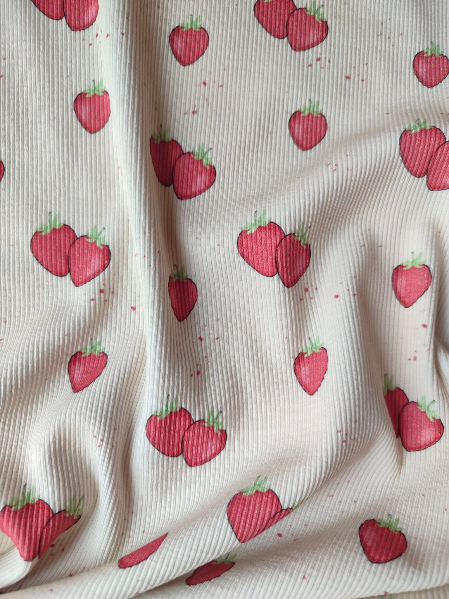Ribjersey Erdbeeren