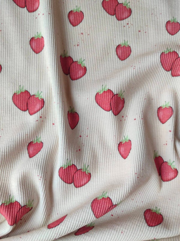 Ribjersey Erdbeeren
