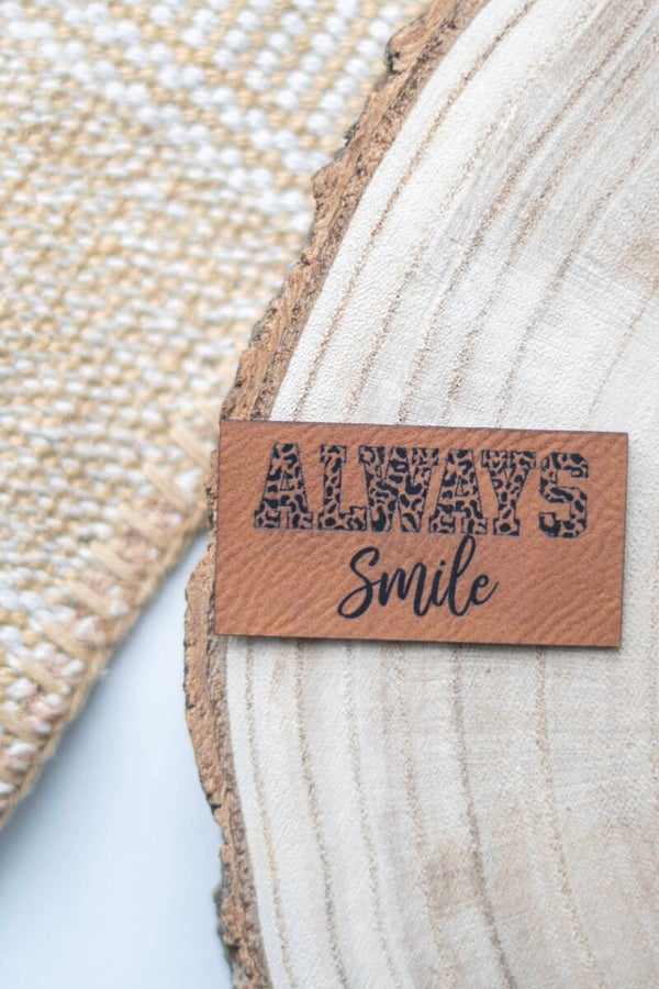 Always Smile Label