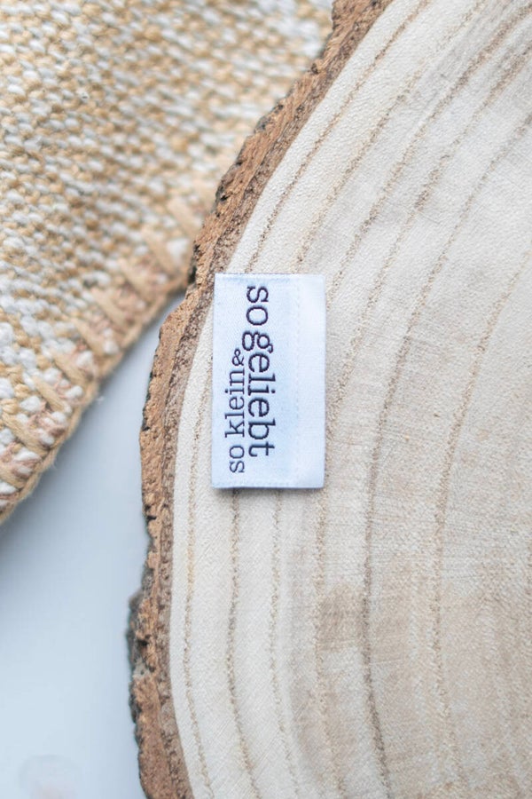 so klein & so geliebt 2er - Set Weblabel