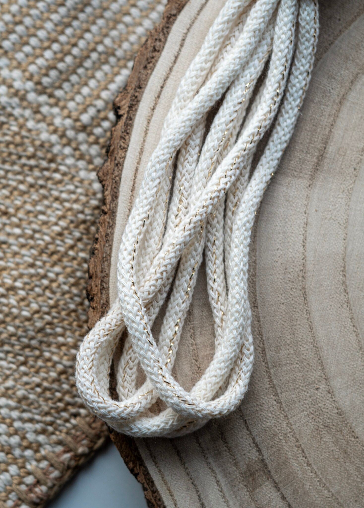 Kordel Natrual Glitzer