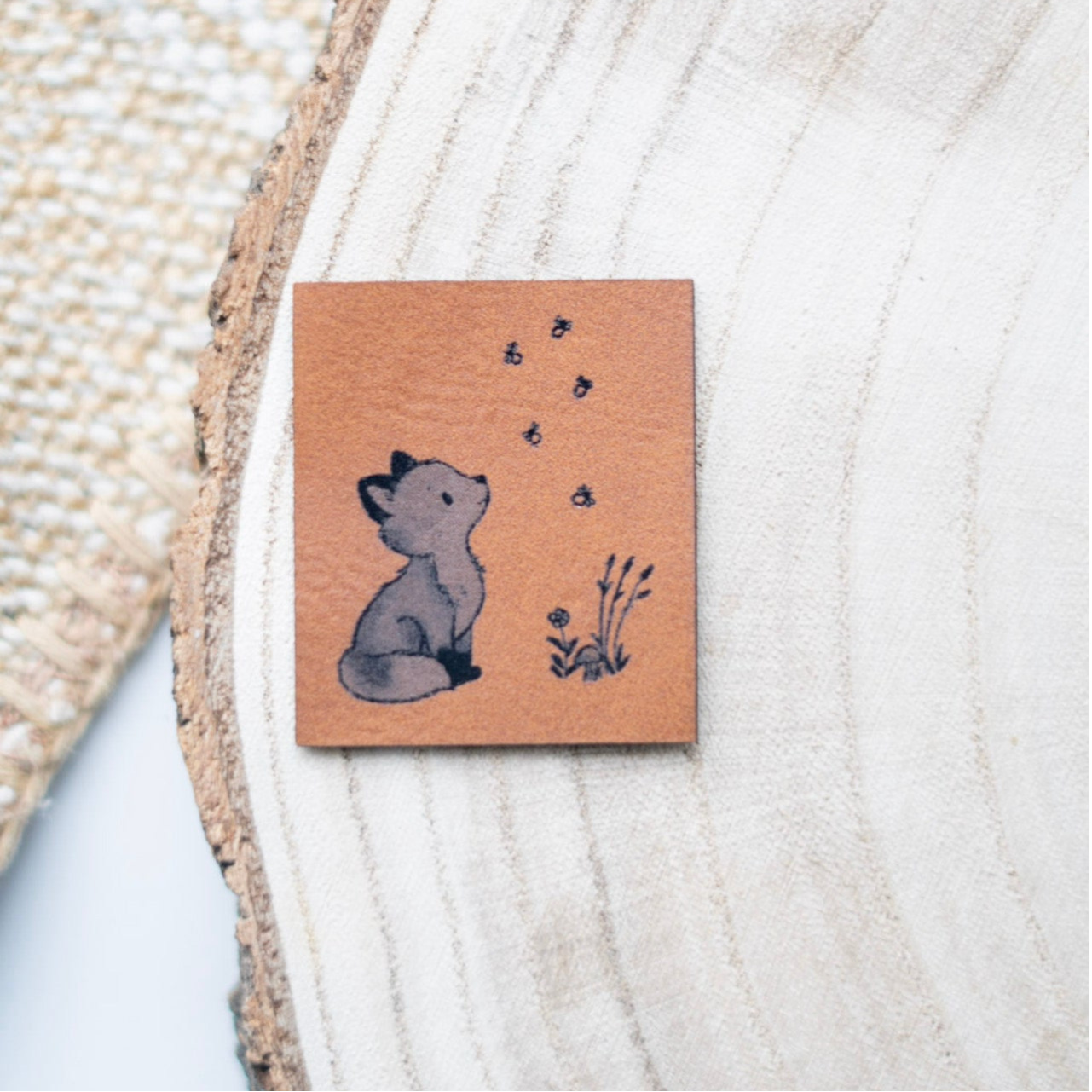 Fuchs bei Nacht Label