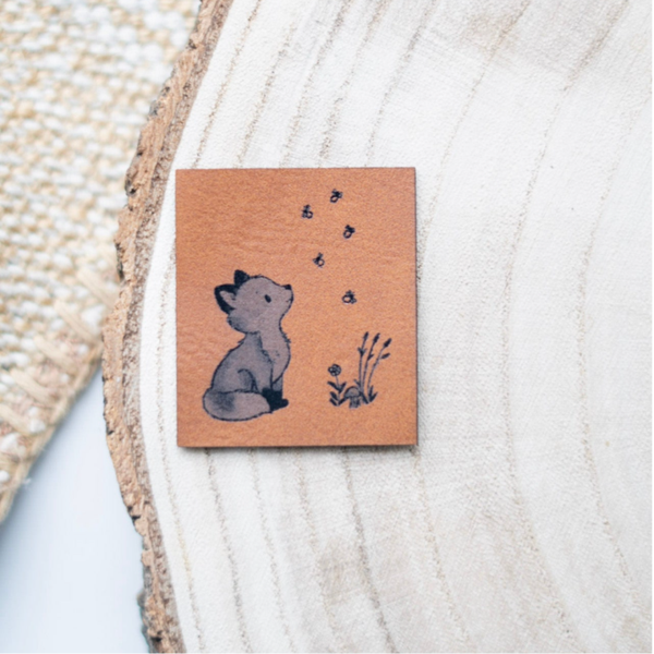 Fuchs bei Nacht Label