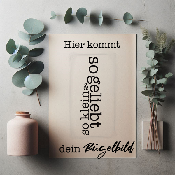 Kuh mit Schmetterling