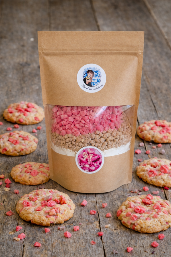 Kit cookies pralines roses (300g)