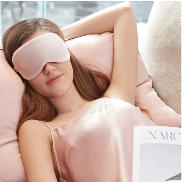 100% ZIJDE SLAAP OOGMASKER