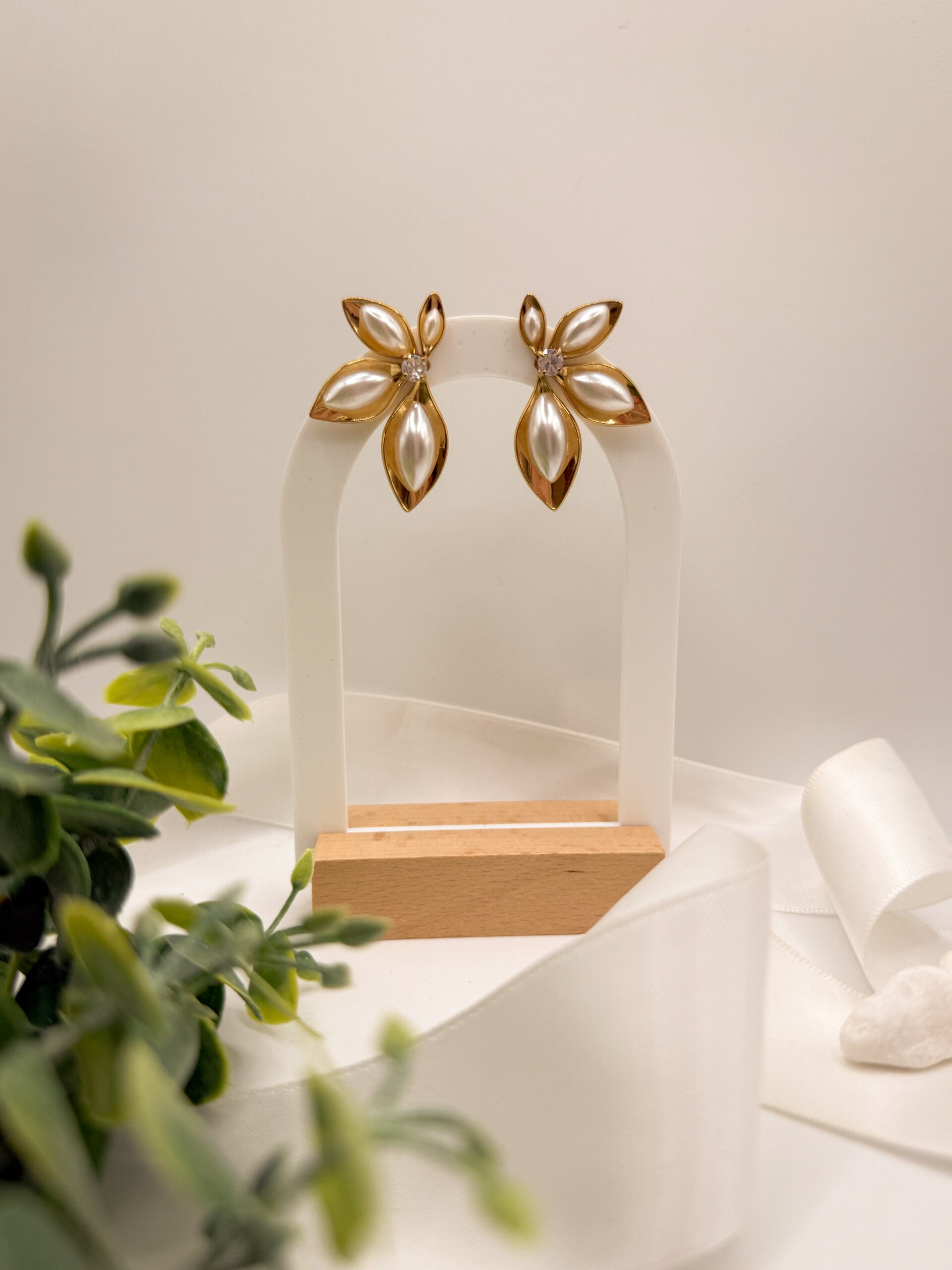 Boucles d’oreilles DAHLIA