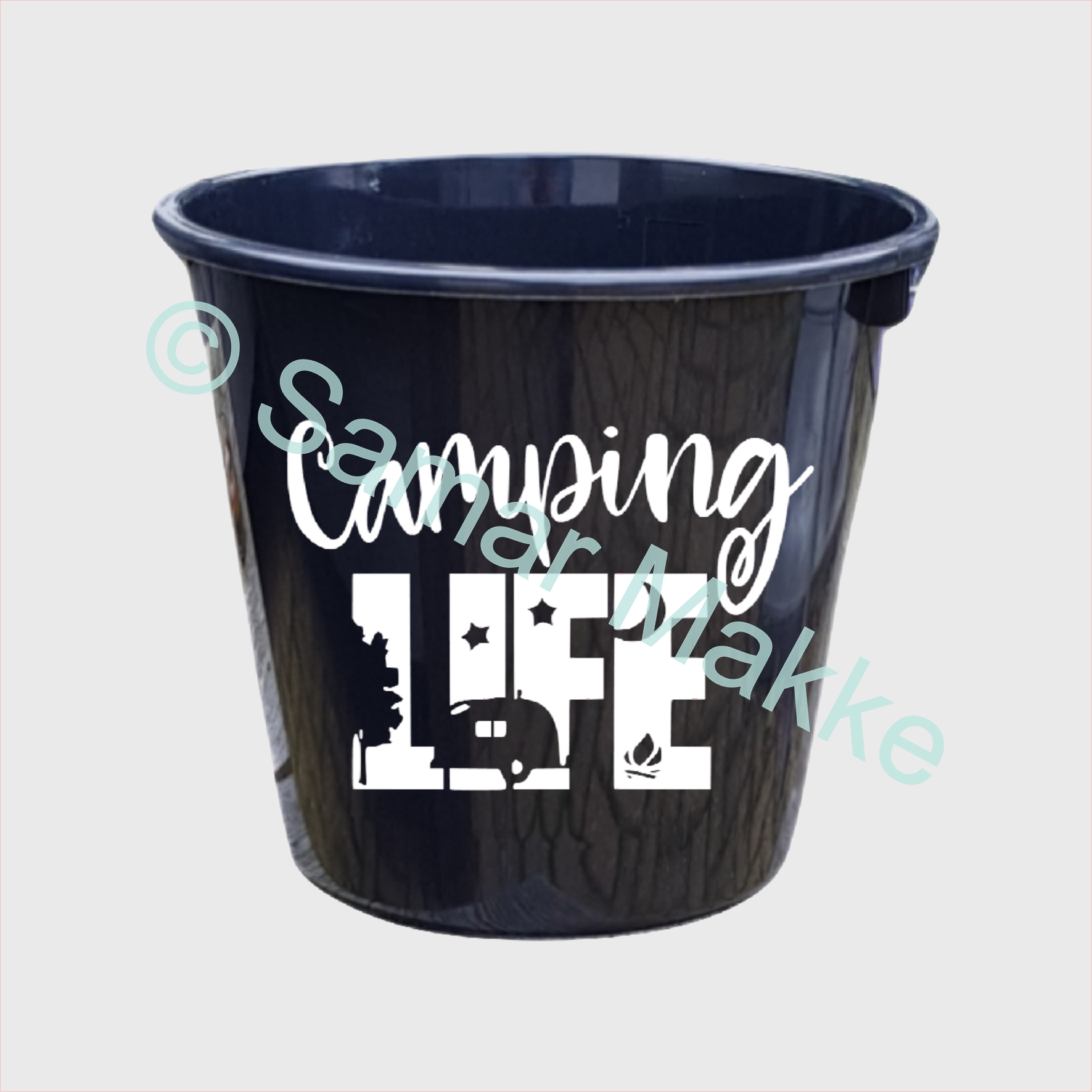 Cadeau emmer: Camping Life